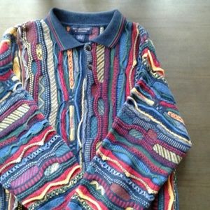 Roundtree and Yorke men's textured sweater